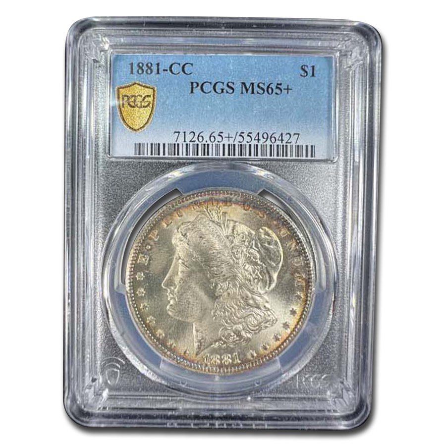 1881-CC Morgan Dollar MS-65+ PCGS