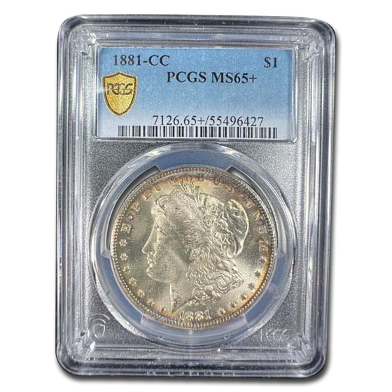 1881-CC Morgan Dollar MS-65+ PCGS 1881-CC Morgan Dollar MS-65+ PCGS