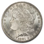 1881-CC Morgan Dollar MS-66 PCGS CAC
