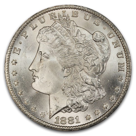 1881-CC Morgan Dollar MS-66 PCGS CAC