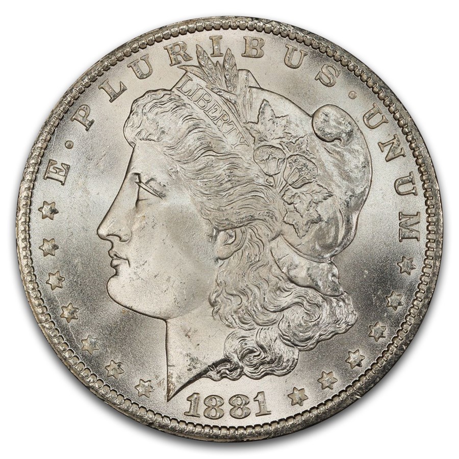 1881-CC Morgan Dollar MS-66 PCGS CAC
