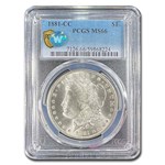 1881-CC Morgan Dollar MS-66 PCGS