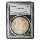1881-CC Morgan Dollar MS-66 PCGS