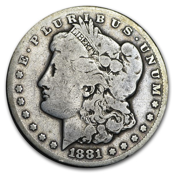 1881-CC Morgan Dollar VG 1881-CC Morgan Dollar VG