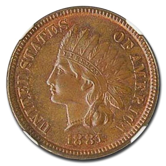 1881 Indian Head Cent MS-64 NGC (Brown) 1881 Indian Head Cent MS-64 NGC (Brown)