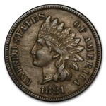 1881 Indian Head Cent XF