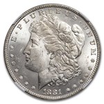 1881 Morgan Dollar MS-63 NGC