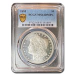 1881 Morgan Dollar MS-64 PCGS (DMPL)