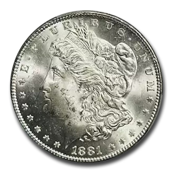 1881 Morgan Dollar MS-64+ PCGS 1881 Morgan Dollar MS-64+ PCGS