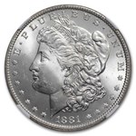 1881 Morgan Dollar MS-65 NGC