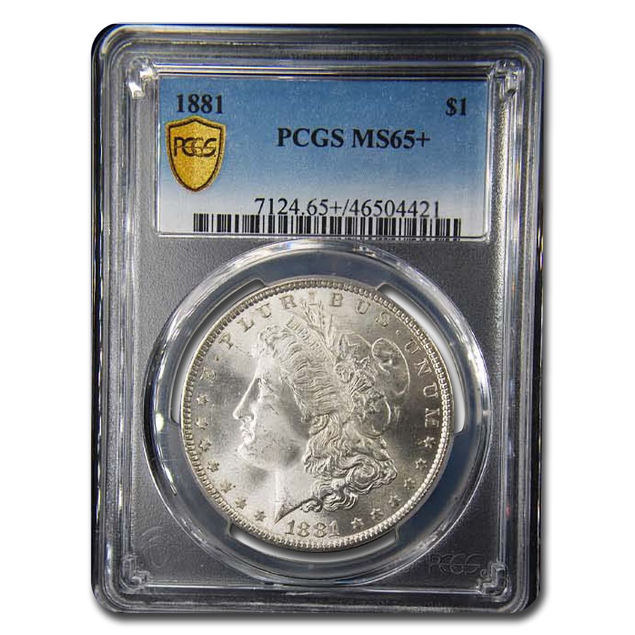 1881 Morgan Dollar MS-65+ PCGS