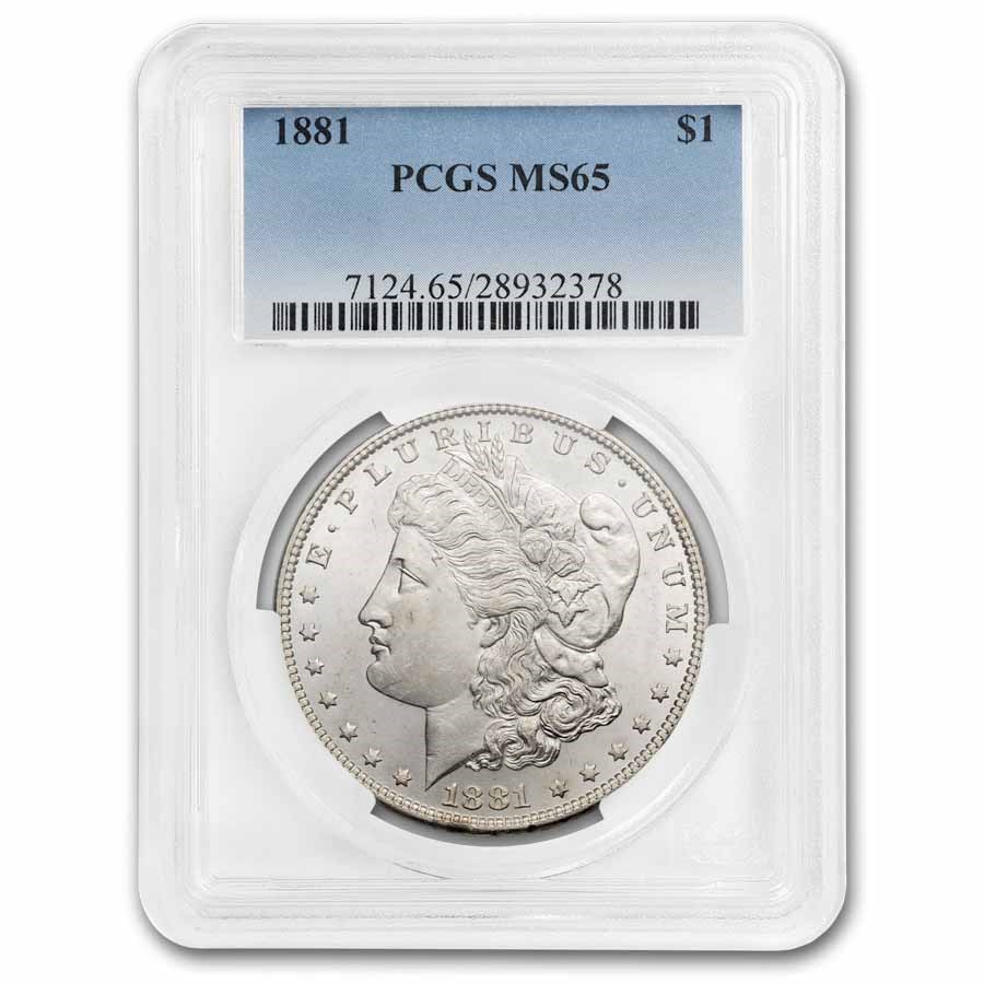 1881 Morgan Dollar MS-65 PCGS
