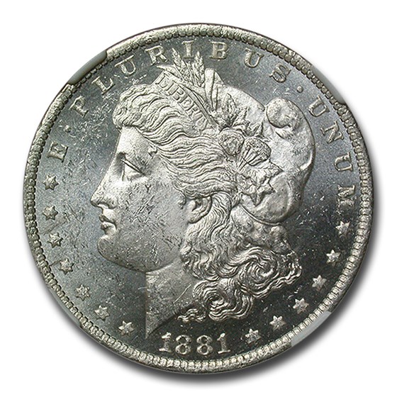 1881-O Morgan Dollar MS-62 NGC (DPL) 1881-O Morgan Dollar MS-62 NGC (DPL)