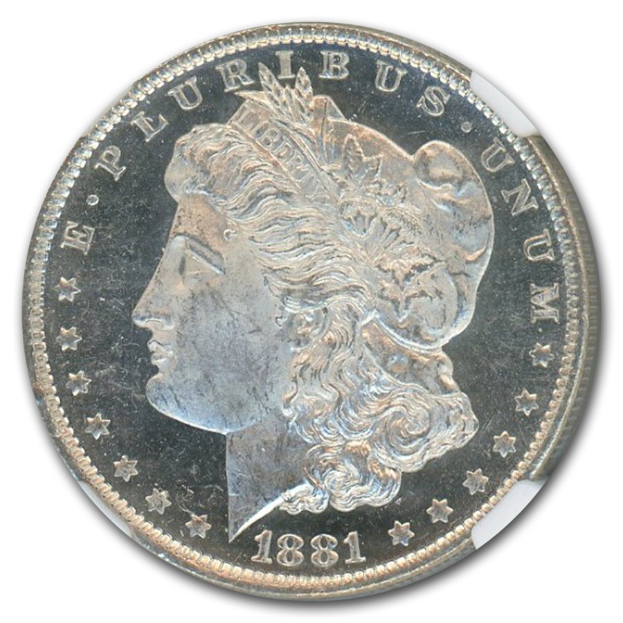 1881-O Morgan Dollar MS-63 DPL NGC