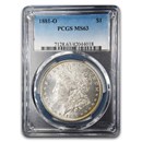 1881-O Morgan Dollar MS-63 PCGS (Toned)