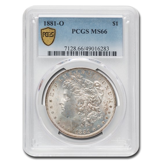 1881-O Morgan Dollar MS-66 PCGS 1881-O Morgan Dollar MS-66 PCGS