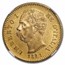 1881-R Italy Gold 20 Lire Umberto I MS-63 NGC