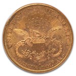 1881-S $20 Liberty Gold Double Eagle MS-61 NGC