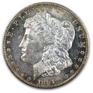 Buy 1881-S Morgan Dollar MS-60 (Redfield Hoard) | APMEX