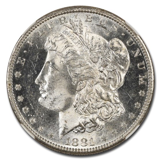 1881-S Morgan Dollar MS-63 PL NGC 1881-S Morgan Dollar MS-63 PL NGC