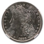 1881-S Morgan Dollar MS-65 NGC (Green Label)