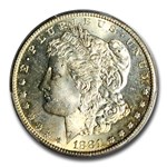1881-S Morgan Dollar MS-65 PCGS (Auburn Sunset Toning)