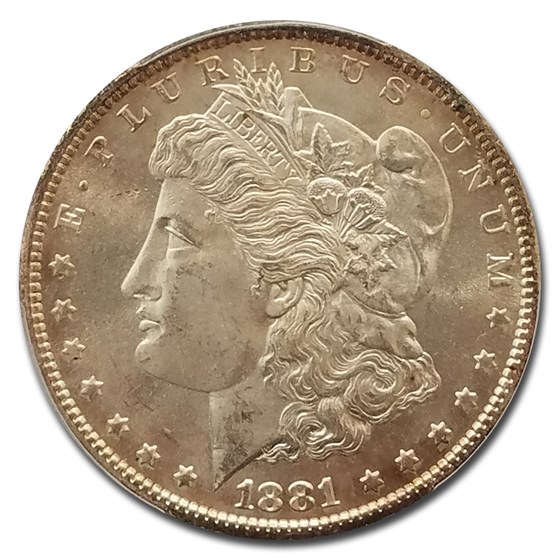 1881-S Morgan Dollar MS-65+ PCGS