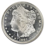 1881-S Morgan Dollar MS-66 DPL NGC