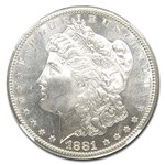 1881-S Morgan Dollar MS-66+ NGC (Plus)