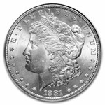1881-S Morgan Dollar MS-66 NGC