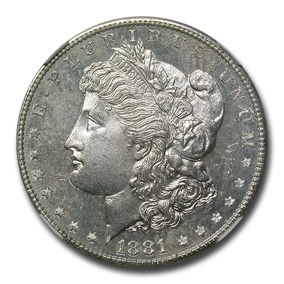 1881-S Morgan Dollar MS-66* Star NGC 1881-S Morgan Dollar MS-66* Star NGC