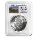 1881-S Stage Coach Morgan Dollar BU PCGS
