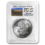 1881-S Stage Coach Morgan Dollar BU PCGS
