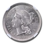 1881 Three Cent Nickel MS-65 NGC