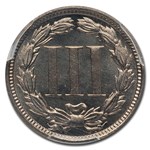 1881 Three Cent Nickel PR-66 PCGS CAC
