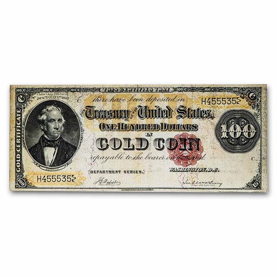 1882 $100 Gold Certificate VF (Fr#1210) 1882 $100 Gold Certificate VF (Fr#1210)