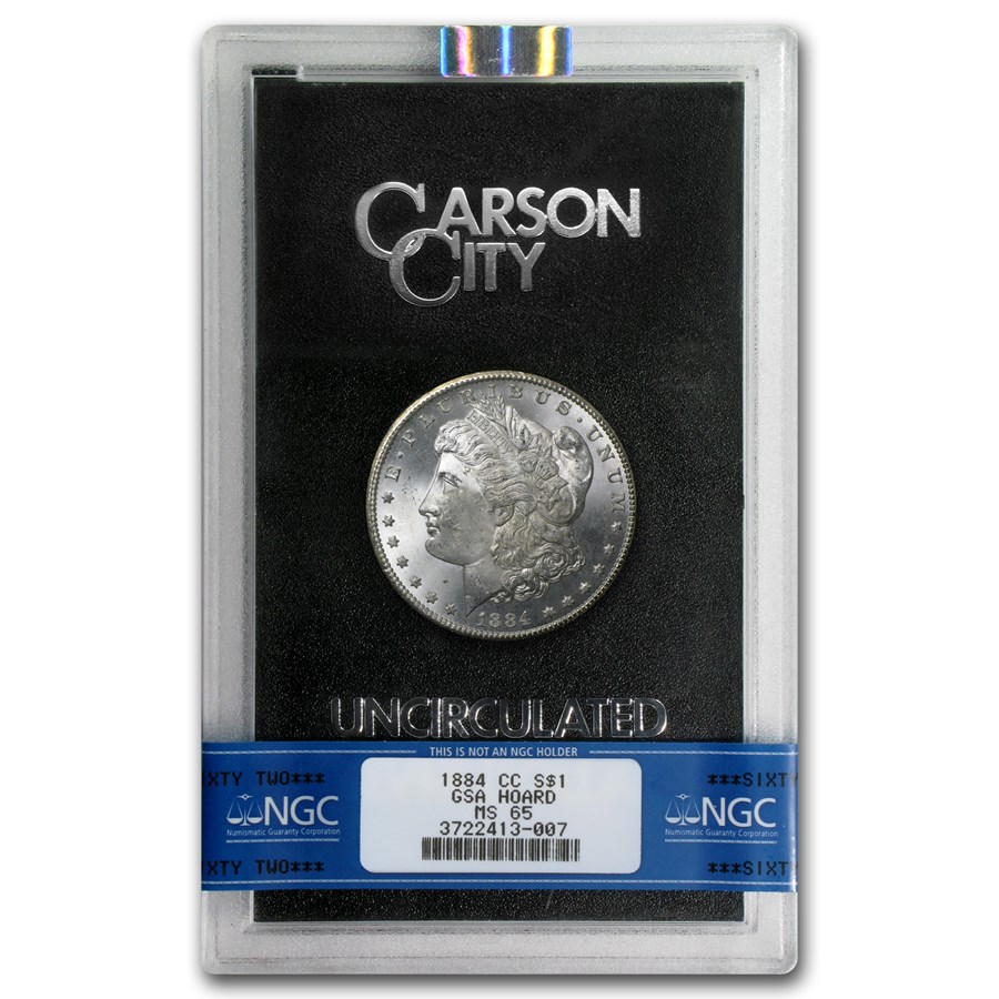 1882-1884-CC Morgan Dollar MS-65 NGC (GSA)