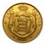 1882-1886 Monaco Gold 100 Francs Charles III Avg Circ
