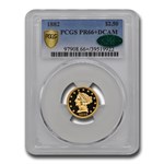 1882 $2.50 Liberty Gold Quarter Eagle PR-66+ DCAM PCGS