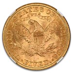 1882 $5 Liberty Gold Half Eagle MS-65+ NGC