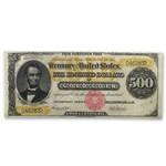 1882 $500 Gold Certificate VF-25 PMG (Fr#1216-B)