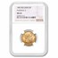 1882 Belgium Gold 20 Francs Leopold II MS-65 NGC (Position A)