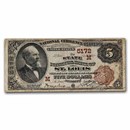 1882 Brown Back $5.00 St. Louis MO Fine CH#5172