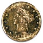1882-CC $10 Liberty Gold Eagle MS-61 NGC