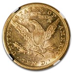 1882-CC $10 Liberty Gold Eagle MS-61 NGC