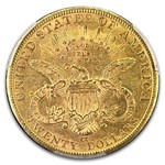 1882-CC $20 Liberty Gold Double Eagle AU-58 PCGS