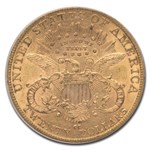 1882-CC $20 Liberty Gold Double Eagle AU-58 PCGS