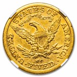 1882-CC $5 Liberty Gold Half Eagle XF-45 NGC