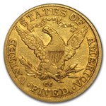 1882-CC $5 Liberty Gold Half Eagle XF-45 PCGS