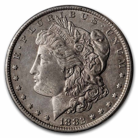 1882-CC Morgan Dollar BU Details (Cleaned) 1882-CC Morgan Dollar BU Details (Cleaned)